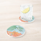 Betta Dance Zandsteen Onderzetter (Zijkant)