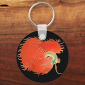 Betta Fighting Fish Sleutelhanger (Voorkant)