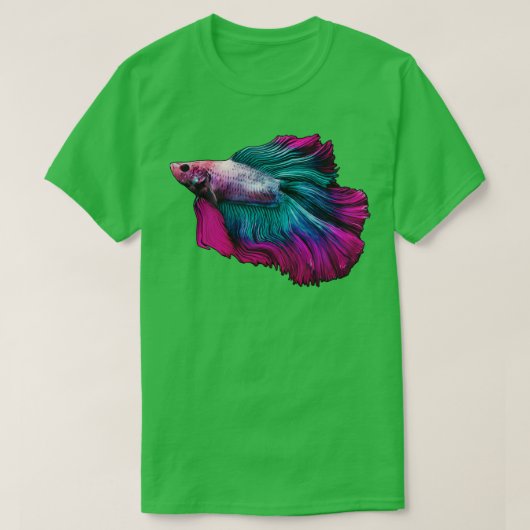Betta Fish 5 1 T-shirt (Design voorkant)