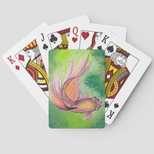 Betta Fish-afspeelkaarten Pokerkaarten (Achterkant)