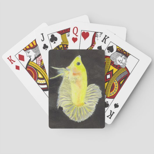 Betta Fish-afspeelkaarten Pokerkaarten (Achterkant)