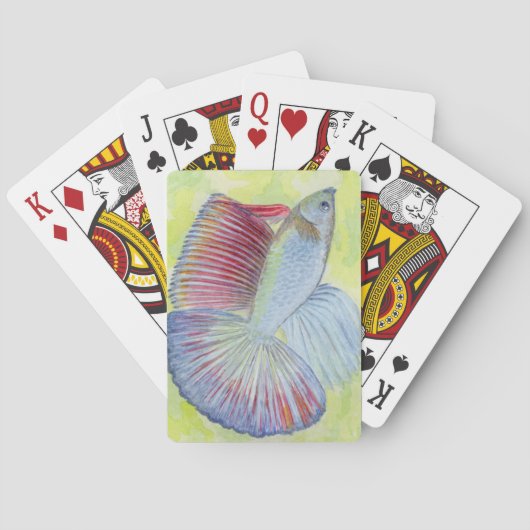 Betta Fish-afspeelkaarten Pokerkaarten (Achterkant)