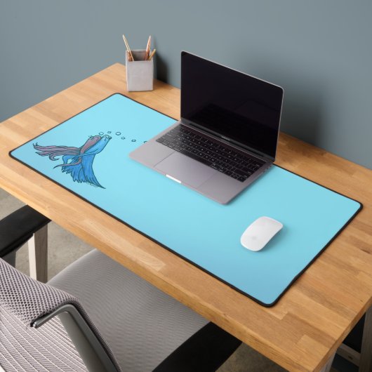 Betta Fish Art Desk Mat (Kantoor 2)