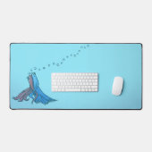 Betta Fish Art Desk Mat (Keyboard & Muis)