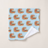 Betta Fish Bath-handdoekset Bad Handdoek (Wasdoekje)