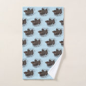 Betta Fish Bath-handdoekset Bad Handdoek (Handdoek)