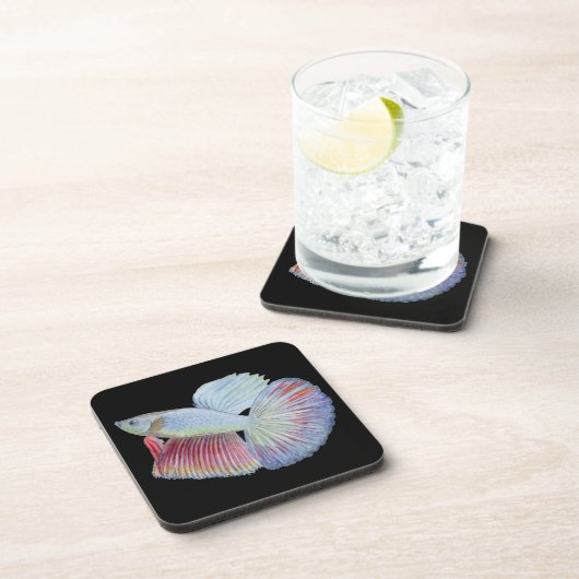 Betta Fish Beverage Coaster Bier Onderzetter (Rechterzijde)