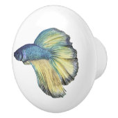 Betta Fish Ceramic Knob. Keramische Knop (Rechts)
