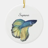 Betta Fish Ceramic Ornament (Voorkant)