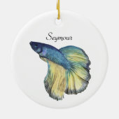 Betta Fish Ceramic Ornament (Achterkant)