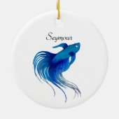 Betta Fish Ceramic Ornament (Achterkant)