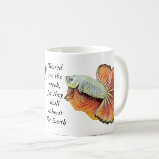 Betta Fish Coffee-Mok Koffiemok (Voorkant rechts)