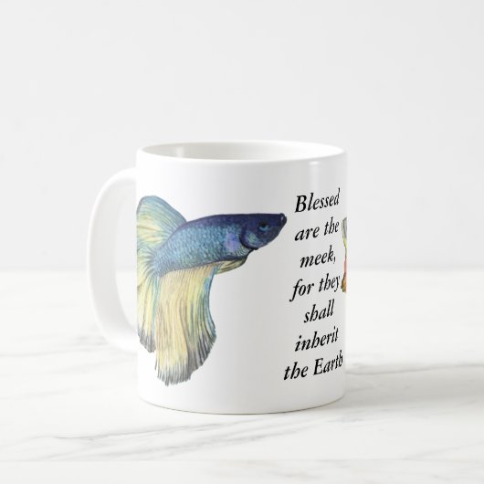 Betta Fish Coffee-Mok Koffiemok (Voorkant links)