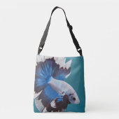 Betta Fish Crossbody Tas (Achterkant)