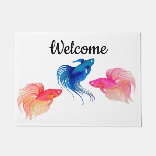 Betta Fish Deurmat (Voorkant)
