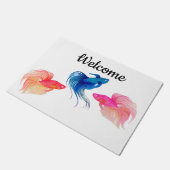 Betta Fish Deurmat (Schuin)