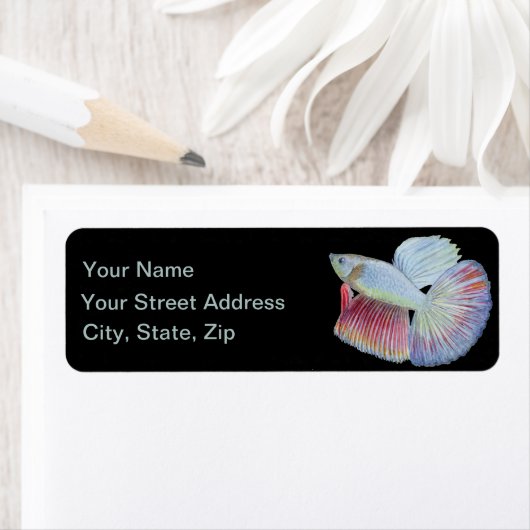 Betta Fish Etiket (Insitu)