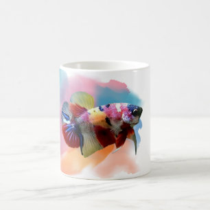 Betta Fish Galaxy Koffiemok
