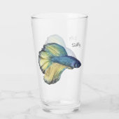 Betta Fish Glas (Achterkant)
