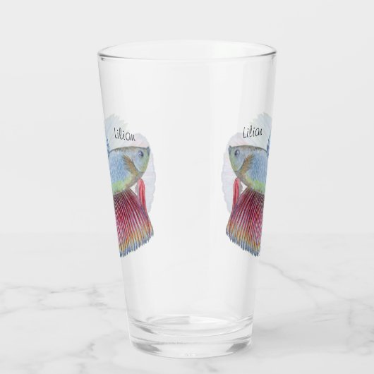Betta Fish Glass Glas (Rechts)