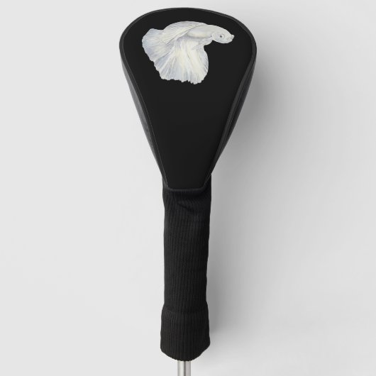 Betta Fish Golf Head Hoesje Golfheadcover (Voorkant)