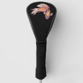 Betta Fish Golf Head Hoesje Golfheadcover (Voorkant)