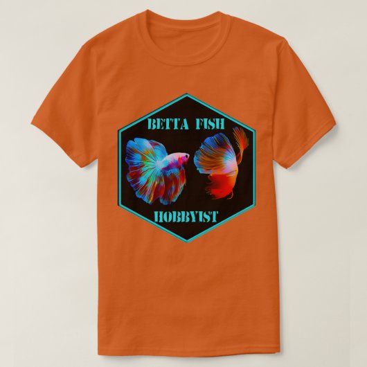 Betta Fish Hobbyist T-shirt (Design voorkant)