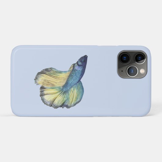 Betta Fish Hoesje-Mate iPhone Case (Achterkant (horizontaal))