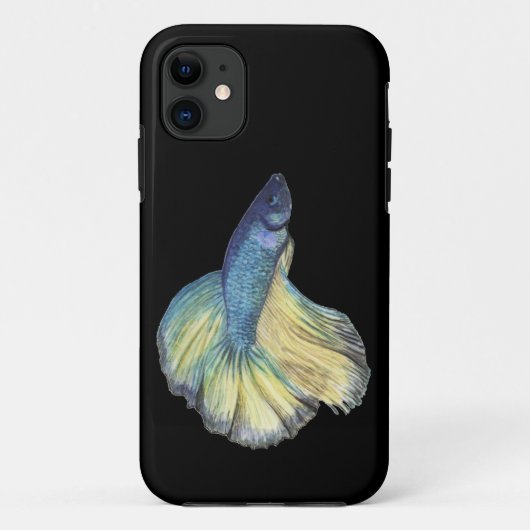 Betta Fish Hoesje-Mate iPhone Case (Achterkant)