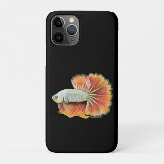 Betta Fish Hoesje-Mate iPhone Case (Achterkant)