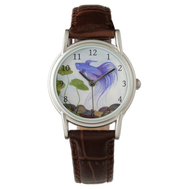 Betta Fish Horloge (Voorkant)