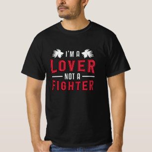 Betta Fish Ik ben een minnaar, geen vechter tegen T-shirt
