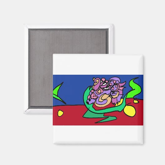 Betta fish joy magneet (Voorkant / Achterkant)