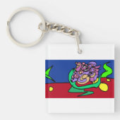 Betta fish joy sleutelhanger (voorkant)