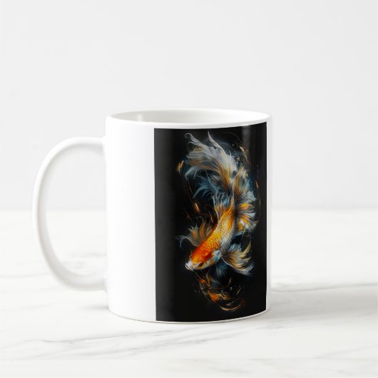 Betta Fish Koffiemok (Links)