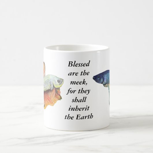 Betta Fish Koffiemok (Center)