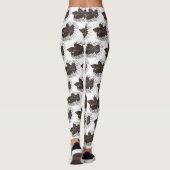 Betta Fish-Leggings Leggings (Achterkant)