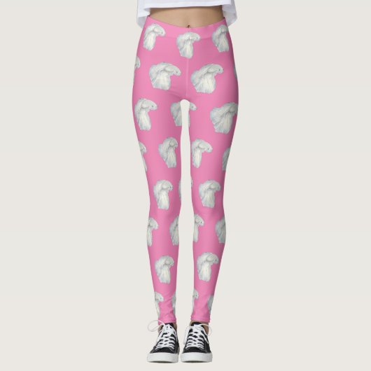 Betta Fish-Leggings Leggings (Voorkant)