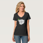 Betta Fish Leprechaun Irish St Patrick Day T-shirt (Voorkant volledig)