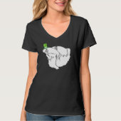 Betta Fish Leprechaun Irish St Patrick Day T-shirt (Voorkant)