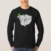 Betta Fish Leprechaun Irish St Patrick Day T-shirt (Voorkant)