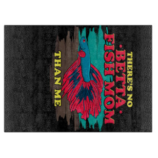 Betta Fish Mom |Lover Aquarium Snijplank