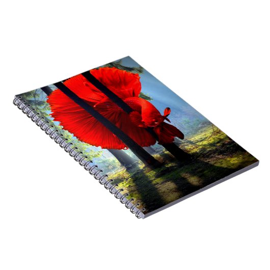 Betta Fish Notitieboek (Rechterzijde)