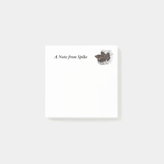 Betta Fish Notities Post-it® Notes (Voorkant)