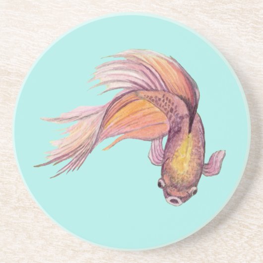 Betta Fish Onderzetter (Voorkant)