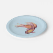 Betta Fish Papieren Bordje (Gekanteld)