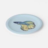 Betta Fish Papieren Bordje (Gekanteld)