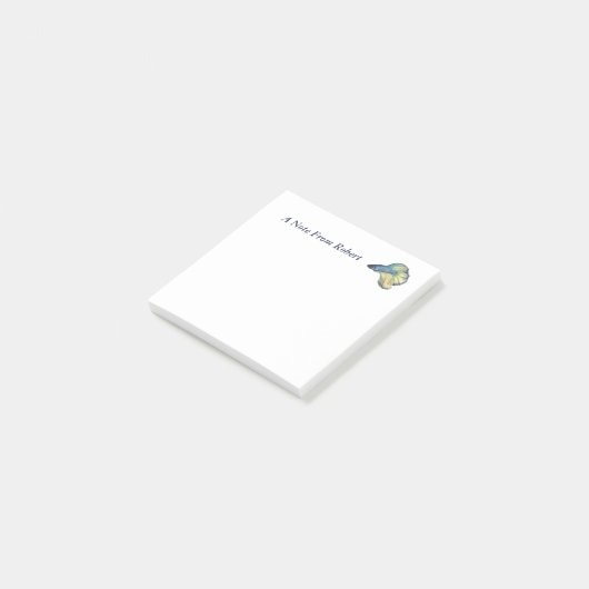 Betta Fish Post-it® Notes (Schuin)