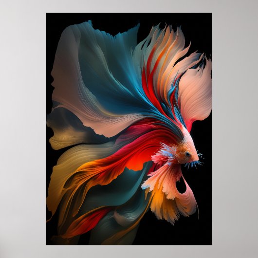 Betta Fish Poster (Voorkant)
