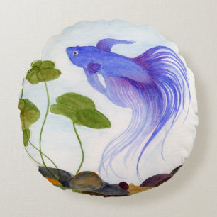 Betta Fish Rond Kussen